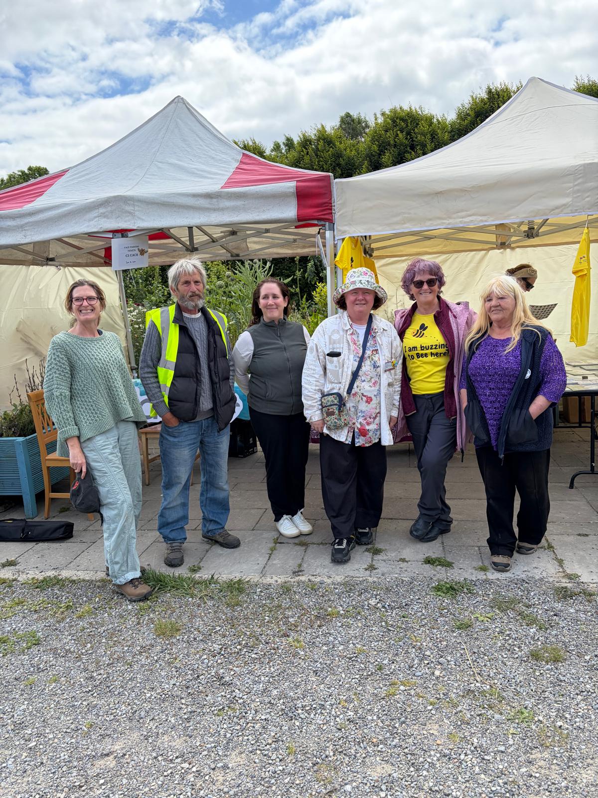 Visitors taking part in the 2026 Wild Bee Festival